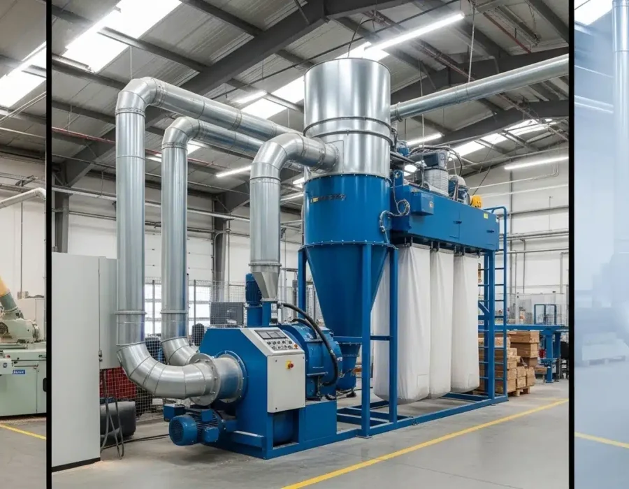 Home 12 Colector de polvo industrial